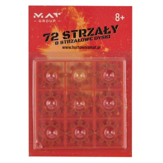 Sp艂onka Kapiszony do Pistoletu 72 strza艂y