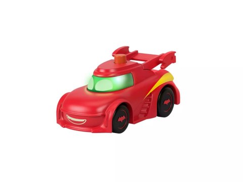 Zestaw autek DC BATWHEELS Pojazdy ze światłami Batwing Redbird ZA6046