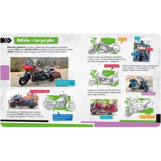 Aksjomat Album z naklejkami. Motocykle. KS0634