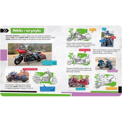 Aksjomat Album z naklejkami. Motocykle. KS0634 Aksjomat Album z naklejkami. Motocykle. KS0634