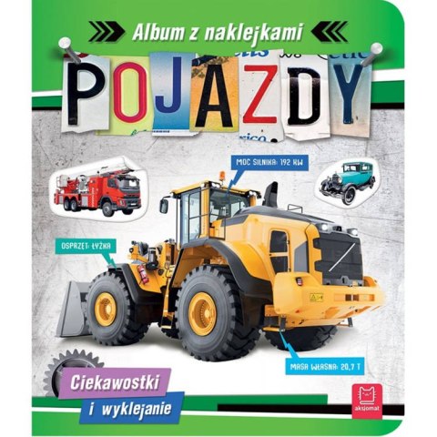 Aksjomat Album z naklejkami Pojazdy. KS0633 Aksjomat Album z naklejkami Pojazdy. KS0633