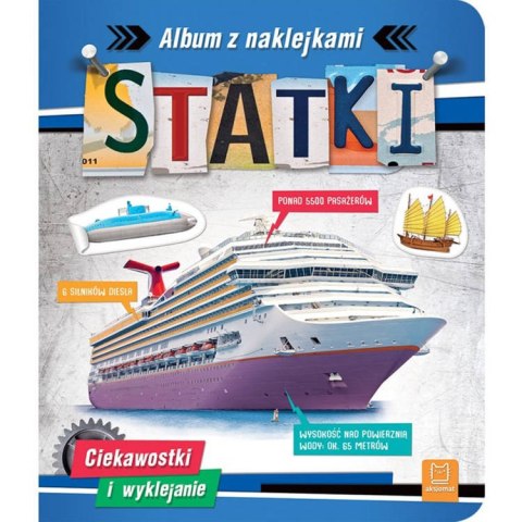 Aksjomat Album z naklejkami Statki. KS0635 Aksjomat Album z naklejkami Statki. KS0635