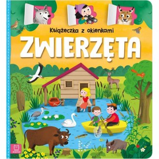 Aksjomat Książeczka z okienkami. Zwierzęta KS0610