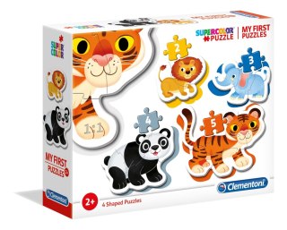 Clementoni: Moje Pierwsze Puzzle: Wild Animals