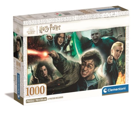 Clementoni: Puzzle 1000el. Compact - Harry Potter Clementoni: Puzzle 1000el. Compact - Harry Potter