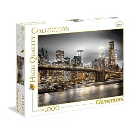 Clementoni: Puzzle 1000el. HQ - Nowy Jork nocą Clementoni: Puzzle 1000el. HQ - Nowy Jork nocą