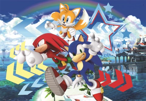 Clementoni: Puzzle 104el. Super - Sonic Clementoni: Puzzle 104el. Super - Sonic