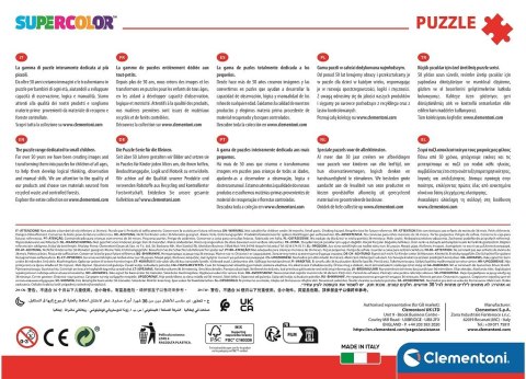 Clementoni: Puzzle 104el. Super - Sonic Clementoni: Puzzle 104el. Super - Sonic