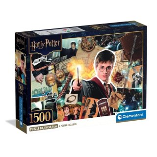 Clementoni: Puzzle 1500el. Compact - Harry Poter