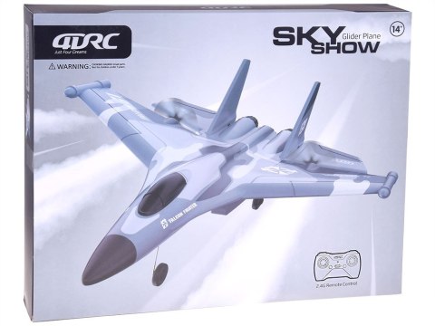Samolot Sky Show Lekki Składany Samolot z Pianki z LED Napędem USB RC0721