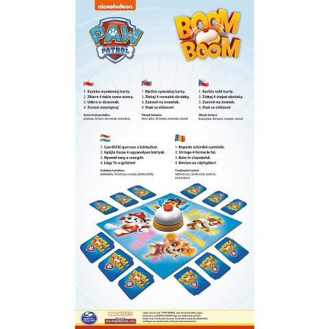 Trefl Gra: Boom Boom - Paw Patrol Trefl Gra: Boom Boom - Paw Patrol