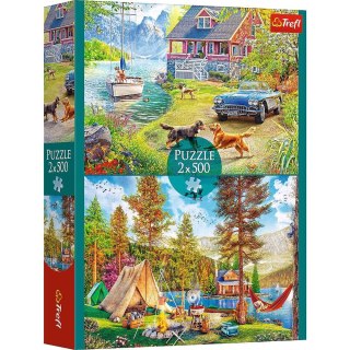 Trefl: Puzzle 2x500el. - Letni relaks