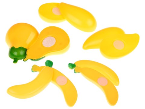 Zestaw do krojenia warzyw i owoców na rzepy + nauka kolorów - 34 ele ZA5904