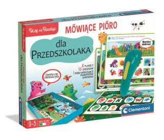Clementoni - Mówiące Pióro 500 Pytań Przedszkolaka