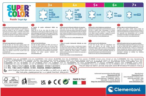Clementoni: Puzzle 104el. Stitch Clementoni: Puzzle 104el. Stitch