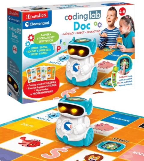 Clementoni | Robot Edukacyjny Doc | Robotics Clementoni | Robot Edukacyjny Doc | Robotics