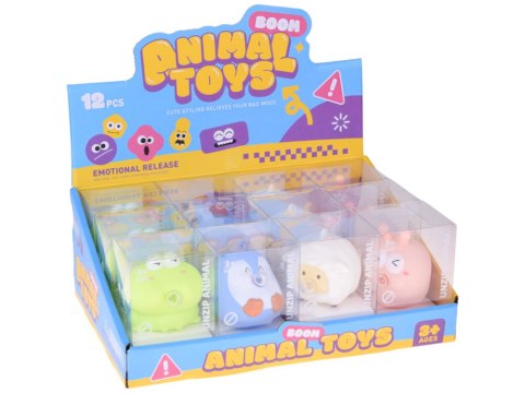 Gniotek Zabawka antystresowa zwierzątko z guma balonową ZA5734