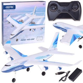 Samolot Duży Pasażerski Samolot z Pianki EPP z LED i Ładowaniem USB RC0722