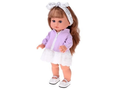 Urocza Lalka Jaśminka z długimi włosami 38cm w eleganckim ubranku ZA5876