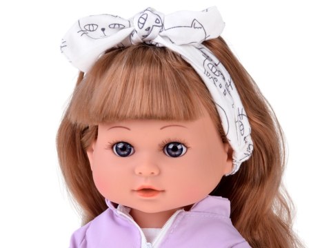 Urocza Lalka Jaśminka z długimi włosami 38cm w eleganckim ubranku ZA5876