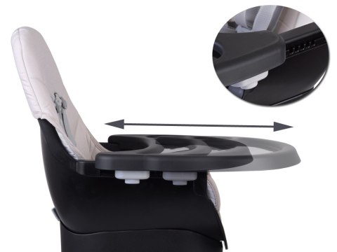 Wielofunkcyjny fotel obracane krzesełko do karmienia 6w1 dla dzieci ZA5659