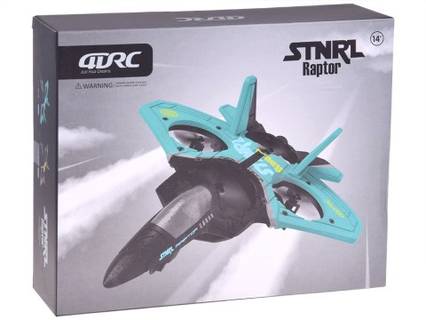 Zdalnie sterowany Dron myśliwiec Raptor świecący quadcopter RC0726 SR