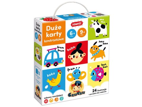CzuCzu Duże KARTY kontrastowe od 6 m + ZA4238