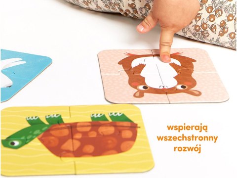 CzuCzu Nasi przyjaciele Puzzle na cztery zwierzątka 5 układanek 2+ ZA5554 CzuCzu Nasi przyjaciele Puzzle na cztery zwierzątka 5 układanek 2+ ZA5554