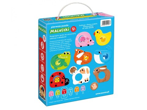 CzuCzu Pierwsze puzzle Maluszki 12m+ ZA6098