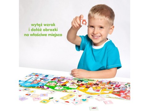 CzuCzu Puzzle Co robimy w przedszkolu 40 elementów 3+ ZA6100