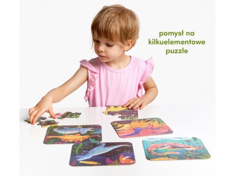 CzuCzu Puzzle Fantastyczne Dinozaury 3+ ZA6096