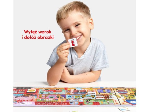 CzuCzu Puzzle Tak działa Straż pożarna 40 ele + plakat edukacyjny ZA5626