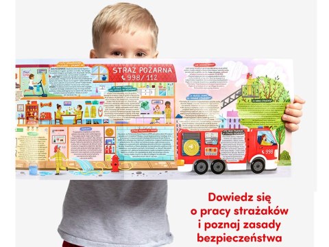 CzuCzu Puzzle Tak działa Straż pożarna 40 ele + plakat edukacyjny ZA5626