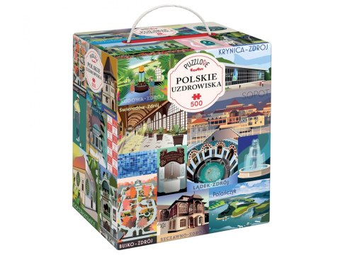 CzuCzu Puzzlove Polskie uzdrowiska 500 elementów ZA6109