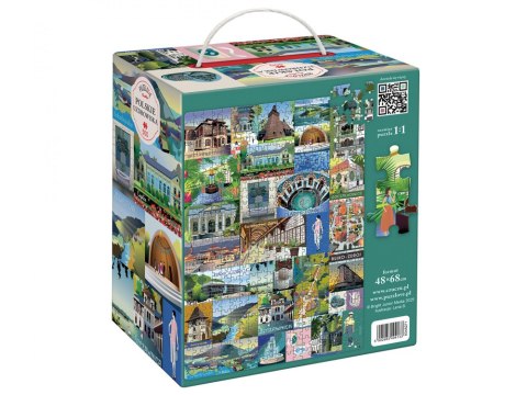 CzuCzu Puzzlove Polskie uzdrowiska 500 elementów ZA6109