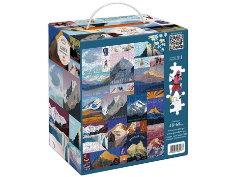 CzuCzu Puzzlove Puzzle Góry 8000 m n.p.m. 1000 elementów ZA5623