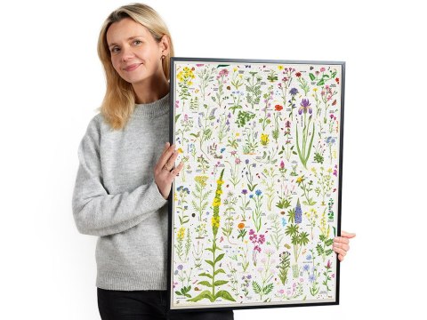 CzuCzu Puzzlove Puzzle Kwiaty polne 1000 elementów ZA5622