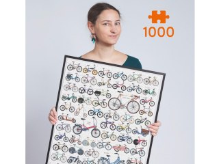 CzuCzu Puzzlove Rowery 1000 elementów ZA6091