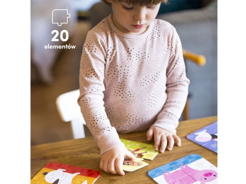 CzuCzu puzzle Układam Zwierzatka 5układanek ZA4048 CzuCzu puzzle Układam Zwierzatka 5układanek ZA4048