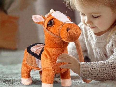 Interaktywny KONIK KOWBOJ chodzi rży TAŃCZY Country ihaaa! ZA5772