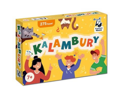 Kapitan Nauka Towarzyska gra karciana KALAMBURY 275 haseł - zgaduj! GR0736