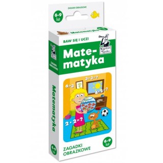 Kapitan Nauka Zagadki obrazkowe - Matematyka zadania 6-9 lat KS0886