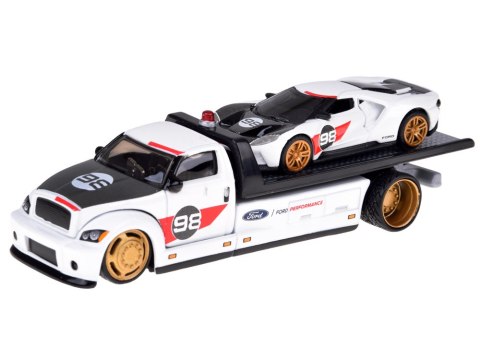 Maisto zestaw auto metalowe Flatbed Ford GT Heritage 2021 1:64 ZA5957