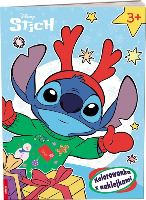 Ameet: DISNEY Stich. Kolorowanka z Naklejkami