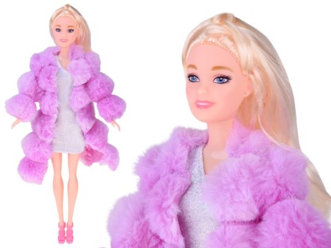 Autko Retro Cadillac na pilota + Elegancka Lalka w Futrze RC0745