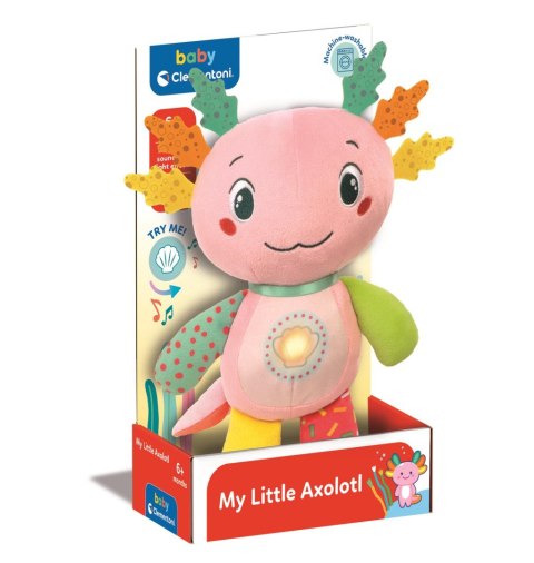 Clementoni: Baby - Interaktywny Pluszak Aksolotl Clementoni: Baby - Interaktywny Pluszak Aksolotl