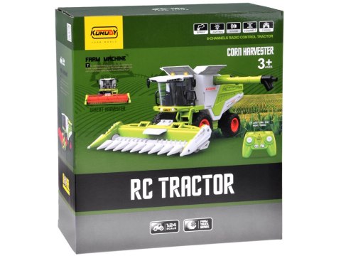 Duży Kombajn sterowany do zboża kukurydzy DYM światło dźwięk pilot RC0716