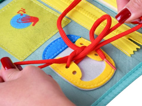 Książka manipulacyjna Montessori - 28 sensorycznych aktywności ZA5943