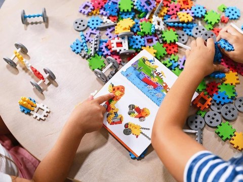 Marioinex Klocki Wafle mini 300-ele.w Konstruktor ZA4893