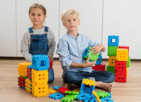 Marioinex Klocki konstrukcyjne Wafle worek 170szt. ZA4887